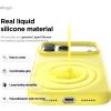 image:imageelago for iPhone 17 Pro Max Case Premium Magnetic Silicone Case Compatible with MagSafe Liquid Silicone Material Protective Cover Shockproof Slim Phone 69 inch BlackNeon Yellow