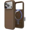 image:imageelago for iPhone 17 Pro Max Case Premium Magnetic Silicone Case Compatible with MagSafe Liquid Silicone Material Protective Cover Shockproof Slim Phone 69 inch BlackBrown