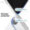 image:imageelago for iPhone 17 Pro Max Case Premium Magnetic Silicone Case Compatible with MagSafe Liquid Silicone Material Protective Cover Shockproof Slim Phone 69 inch BlackWhite