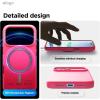 image:imageelago for iPhone 17 Pro Max Case Premium Magnetic Silicone Case Compatible with MagSafe Liquid Silicone Material Protective Cover Shockproof Slim Phone 69 inch BlackIce Red