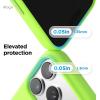image:imageelago for iPhone 17 Pro Max Case Premium Magnetic Silicone Case Compatible with MagSafe Liquid Silicone Material Protective Cover Shockproof Slim Phone 69 inch BlackLime Green