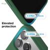 image:imageelago for iPhone 17 Pro Max Case Premium Magnetic Silicone Case Compatible with MagSafe Liquid Silicone Material Protective Cover Shockproof Slim Phone 69 inch BlackAlpine Green