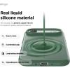 image:imageelago for iPhone 17 Pro Max Case Premium Magnetic Silicone Case Compatible with MagSafe Liquid Silicone Material Protective Cover Shockproof Slim Phone 69 inch BlackAlpine Green