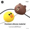image:imageelago  Line Friends Cable Management Anchor Prevents Charging Cables Falling Functional Cord Organizer for Office and Home Stylish Objet for Desk Management Official Merchandise Sally
