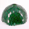 imageTiffany Lamp Shade Replacement Only W12H6 Inch Green Stained Glass Wisteria Lampshade 158Inch Fitter Opening for Floor Arch Lamp Torchiere Lamp Ceiling Fixture Pendant Light S523 WERFACTORY Bedroom