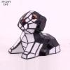 imageTiffany Lamp Dog Stained Glass Night Light for Kids Room Baby Children Boys Girls Teen Bedroom Nursery Bedside Desk Table Unique Birthday Gifts WERFACTORY 5 Color Can Be Choose Black High