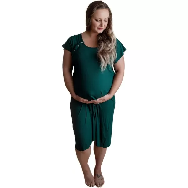 Ribbed Forest Green