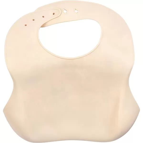 imageThree Little Tots Modern Silicone Baby Bib  Adjustable Fit Waterproof Catch Bibs Flower Print