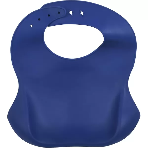 imageThree Little Tots Modern Silicone Baby Bib  Adjustable Fit Waterproof Catch Bibs Lion Print