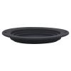 imageSilicone Collapsible Dog Travel Bowl or Kids Toddler Bowl For Eating onthego or at home  Dishwasher and Microwave Safe ampamp Non Toxic BlueBlack