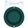 imageSilicone Collapsible Dog Travel Bowl or Kids Toddler Bowl For Eating onthego or at home  Dishwasher and Microwave Safe ampamp Non Toxic BlueForrest