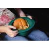 imageSilicone Collapsible Dog Travel Bowl or Kids Toddler Bowl For Eating onthego or at home  Dishwasher and Microwave Safe ampamp Non Toxic BlueForrest