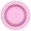 imageSilicone Collapsible Dog Travel Bowl or Kids Toddler Bowl For Eating onthego or at home  Dishwasher and Microwave Safe ampamp Non Toxic BlueRose