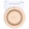 imageSilicone Collapsible Dog Travel Bowl or Kids Toddler Bowl For Eating onthego or at home  Dishwasher and Microwave Safe ampamp Non Toxic BlueSugar Cookie