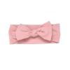 imageThree Little Tots 7 Pack Handmade Ribbed Knot Headbands Hair Bows Elastics Soft Bands Headwraps for Newborns Infants Toddlers