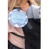 imageTHREE LITTLE TOTS  Blue Boy Preemie No Touching Baby Car Seat Sign or Stroller Tag  Preemie Gift  CPSIA Safety Tested