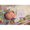 imageTHREE LITTLE TOTS NICU Milestone Cards Boy  Safe to Clean Write Wipe and Reuse