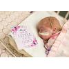 imageTHREE LITTLE TOTS NICU Milestone Cards Girl  Safe to Sanitize Write Wipe and Reuse