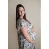 imageThree Little Tots Mommy Labor and Delivery Gown  Stretchy Soft Maternity and Nursing NightgownFloral