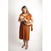 imageThree Little Tots Mommy Labor and Delivery Gown  Stretchy Soft Maternity and Nursing NightgownSaddle