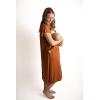 imageThree Little Tots Mommy Labor and Delivery Gown  Stretchy Soft Maternity and Nursing NightgownSaddle