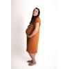 imageThree Little Tots Mommy Labor and Delivery Gown  Stretchy Soft Maternity and Nursing NightgownSaddle