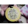 imageYellow Preemie Tag  Im A Preemie Your Germs Are Too Big For Little Me Preemie Baby Car Seat or Stroller No Touching Sign