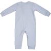 imageThree Little Tots  Baby Girl Boy Romper Ribbed Bodysuit Solid Plain One Piece Jumpsuits One Piece Baby Clothes Outfits FallBlissful Blue