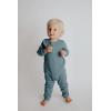 imageThree Little Tots  Baby Girl Boy Romper Ribbed Bodysuit Solid Plain One Piece Jumpsuits One Piece Baby Clothes Outfits FallStorm Blue
