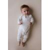 imageThree Little Tots  Baby Girl Boy Romper Ribbed Bodysuit Solid Plain One Piece Jumpsuits One Piece Baby Clothes Outfits FallWhite