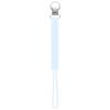 imageThree Little Tots All Silicone Modern Short and Safety Tested Pacifier Clip Hunter Green ClassicBaby Blue