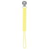 imageThree Little Tots All Silicone Modern Short and Safety Tested Pacifier Clip Hunter Green ClassicBaby Yellow