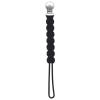 imageThree Little Tots All Silicone Modern Short and Safety Tested Pacifier Clip Hunter Green ClassicBlack