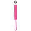 imageThree Little Tots All Silicone Modern Short and Safety Tested Pacifier Clip Hunter Green ClassicHot Pink