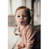 imageThree Little Tots All Silicone Modern Short and Safety Tested Pacifier Clip Hunter Green ClassicLeopard