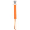 imageThree Little Tots All Silicone Modern Short and Safety Tested Pacifier Clip Hunter Green ClassicOrange