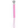 imageThree Little Tots All Silicone Modern Short and Safety Tested Pacifier Clip Hunter Green ClassicRose