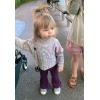 imageThree Little Tots All Silicone Modern Short and Safety Tested Pacifier Clip Hunter Green ClassicTan