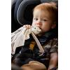 imageThree Little Tots All Silicone Modern Short and Safety Tested Pacifier Clip Hunter Green ClassicTan