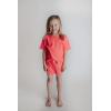 imageThree Little Tots Baby Boys Girls Summer Waffle Toddler Organic Cotton Modern Top ampamp Bottom 2pc SetHot Pink