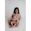imageThree Little Tots Baby Boys Girls Summer Waffle Toddler Organic Cotton Modern Top ampamp Bottom 2pc SetRose