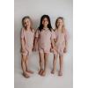 imageThree Little Tots Baby Boys Girls Summer Waffle Toddler Organic Cotton Modern Top ampamp Bottom 2pc SetRose