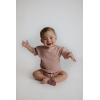 imageThree Little Tots Baby Boys Girls Summer Waffle Toddler Organic Cotton Modern Top ampamp Bottom 2pc SetRose