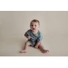 imageThree Little Tots Baby Boys Girls Summer Waffle Toddler Organic Cotton Modern Top ampamp Bottom 2pc SetSantorini