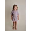 imageThree Little Tots Baby Boys Girls Summer Waffle Toddler Organic Cotton Modern Top ampamp Bottom 2pc SetWild Orchid