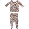 imageThree Little Tots JAMMIES Newborn  6T Kids Unisex Girls ampamp Boys Soft Comfy Pajamas 2pcs Sleepwear Loungewear SetLeopard
