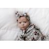 imageThree Little Tots Newborn Baby Knotted Tie Gown  Infant Floral
