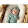 imageThree Little Tots Newborn Baby Knotted Tie Gown  InfantArrow With Hat