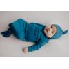 imageThree Little Tots Newborn Baby Knotted Tie Gown  InfantBlue