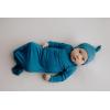 imageThree Little Tots Newborn Baby Knotted Tie Gown  InfantBlue